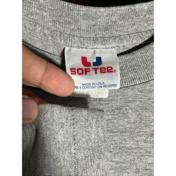 Vintage 90s Peanuts Snoopy Sport Double Sided Tee - Picture 4 of 5